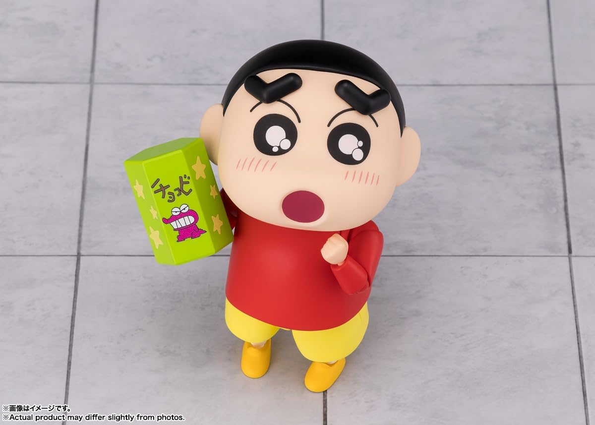 TAMASHII NATIONS S.H. Figuarts Crayon Shin-chan Nohara Shinnosuke Approx. 3.3 inches (85 mm), PVC & ABS, Pre-painted Action Figure
