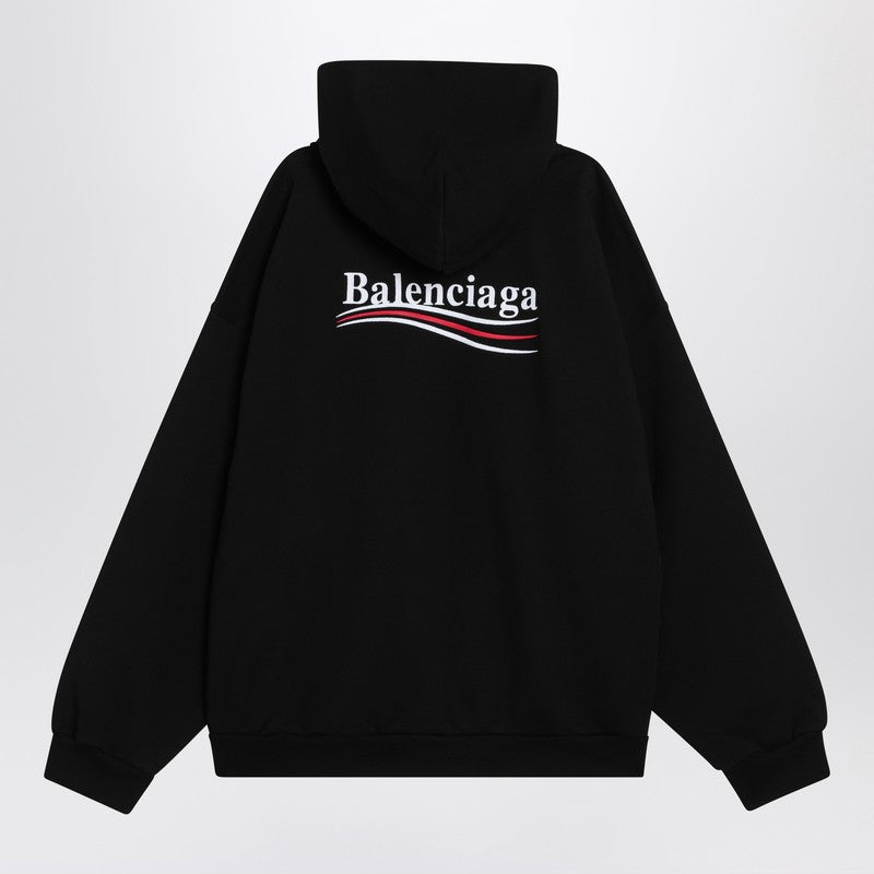 Balenciaga バレンシアガブラック政治キャンペーンスウェットシャツ - Image 5