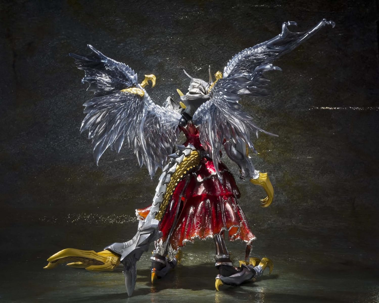 Bandai Tamashii Nations S.I.C. Kamen Rider Wizard Flame Doragon and All Doragon Set "Kamen Rider Wizard" Figure