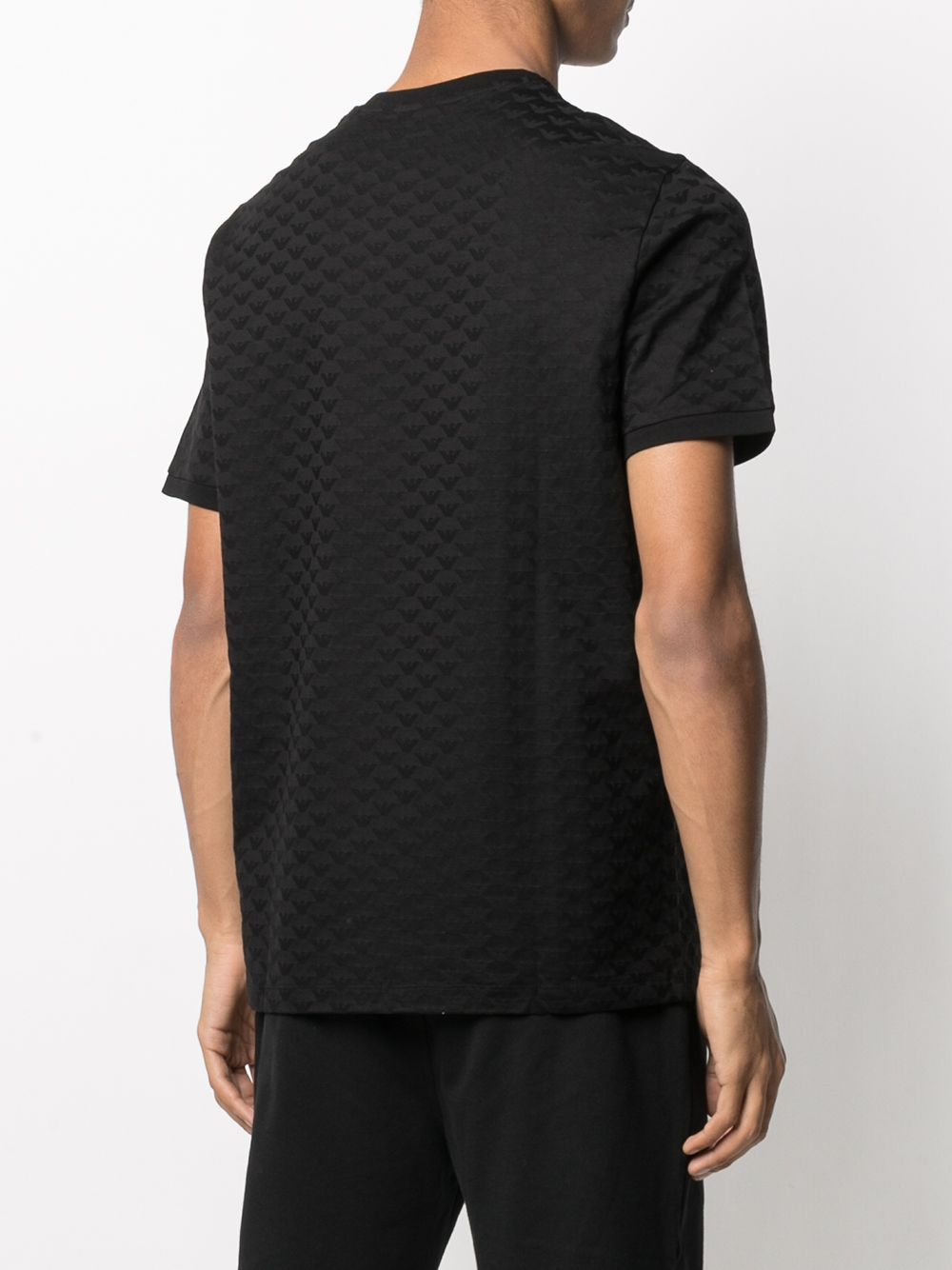 Emporio Emporio Armani Allover Logo Tシャツ - Image 5