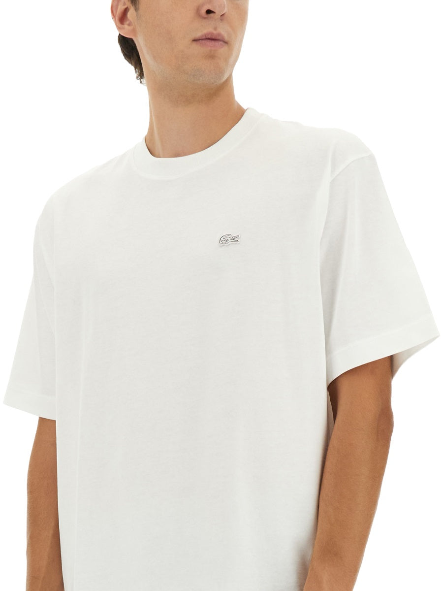 Lacoste ロゴ付きのラコステTシャツ - Image 5