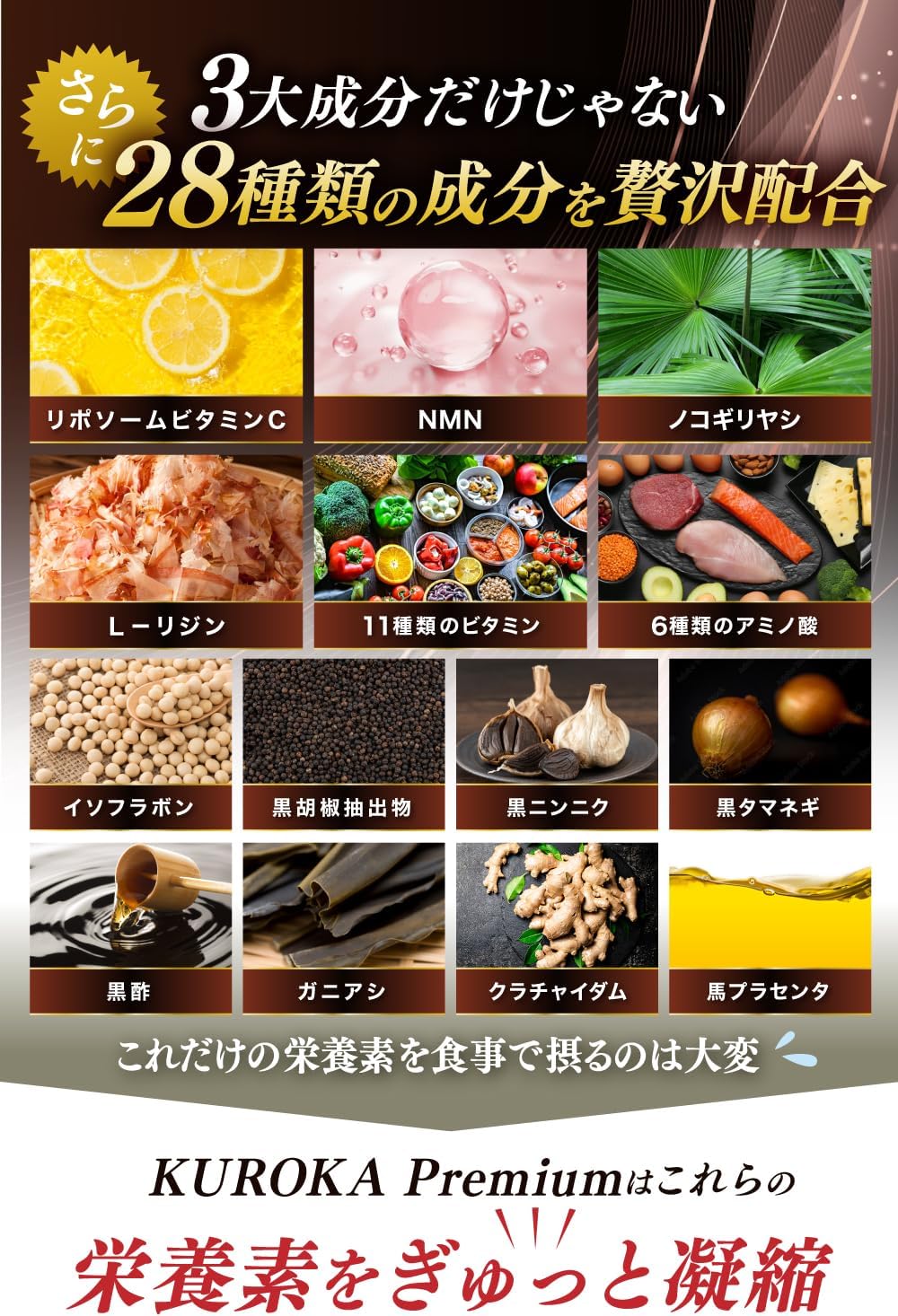 Kirei ga Minagiru Black Hair Supplement, For Black Hair, Gray Hair, Keratin, 10,000 mg Biotin, 15,000 μg, Zinc, Liposome Vitamin C, 7 Types of Black Gloss Ingredients, Nutritionally Functional Food