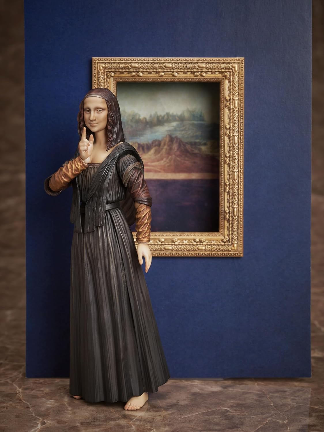 figma Mona Lisa by Leonardo Da Vinci, Non-scale, PVC & ABS, Painted, Complete Action Figure