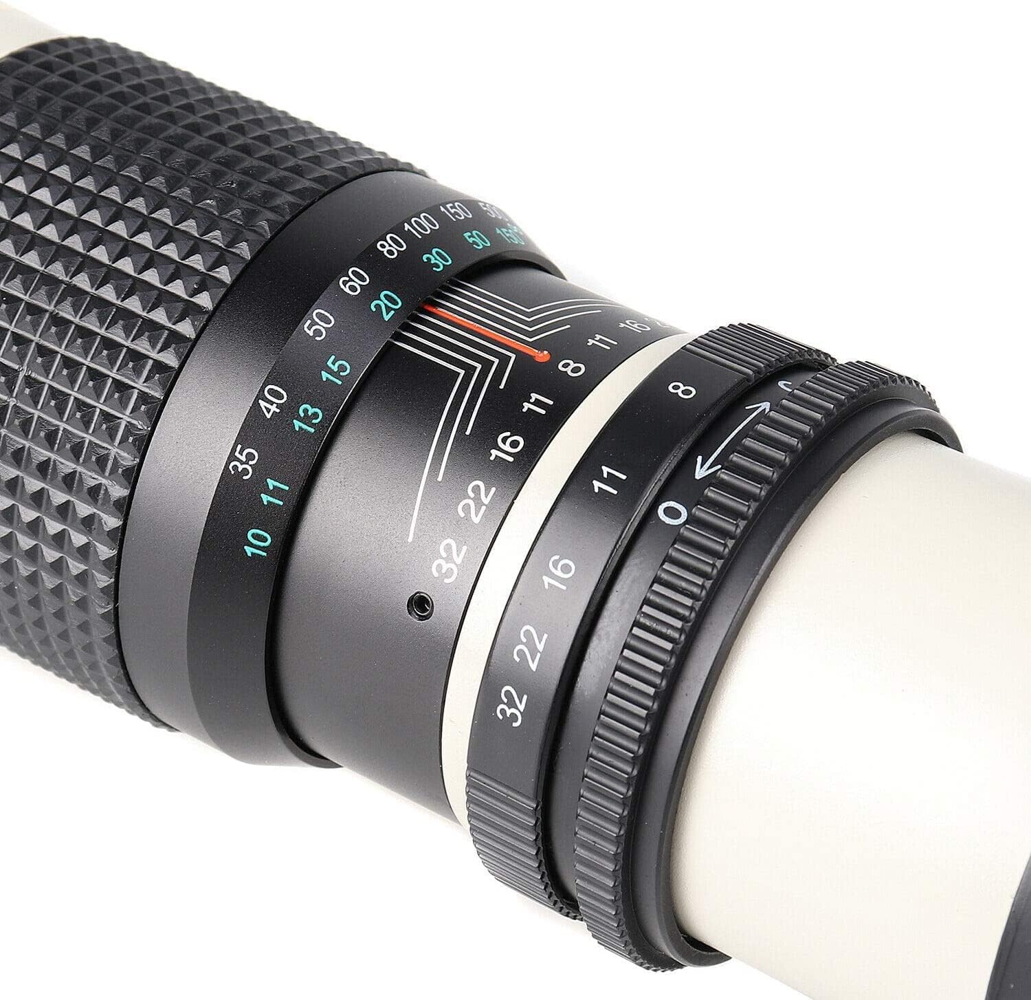JINTU 500mm/1000mm f/8 Manual Telephoto Lens for Canon EOS nikon T3 T3i T4i T5 T5i T6 T7 T6i T6s T7i SL1 SL2 EOS 60D 70D 77D 80D 5D III 5D IV EOS 6D 7D 7D II D90 D90 D90 5600 D5200 D3200 D3400 D7500