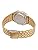 Casio A159WGEA-1 Standard Digital Quartz Watch, Free sliding clasp Gold A159WGEA-1, Bracelet Type