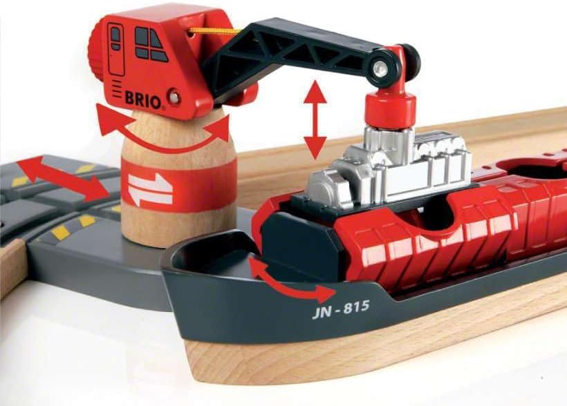 Schylling Brio Cargo Harbor Set