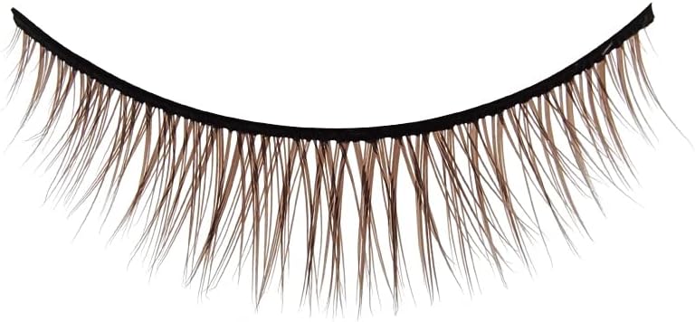 D-ONE Natural 5 Pairs False Eyelashes (A06, Natural Cross Brown)
