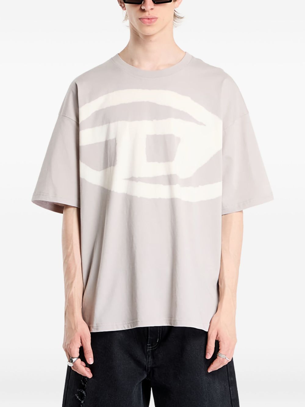 Diesel ディーゼルTシャツとポロスグレー - Image 5