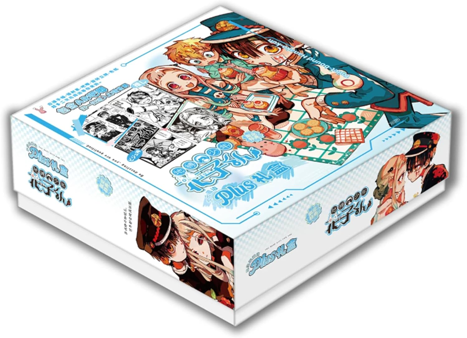 Shibaku Shounen Hanako-kun Goods Hanako-kun Yahiro Megumi Goods 38-Piece Set Gift Set Radium Ticket Polaroid Stand Badge [Parallel Import]