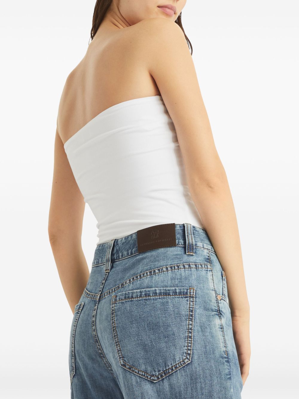 Brunello Cucinelli Denim Cotton Jeans - Image 5