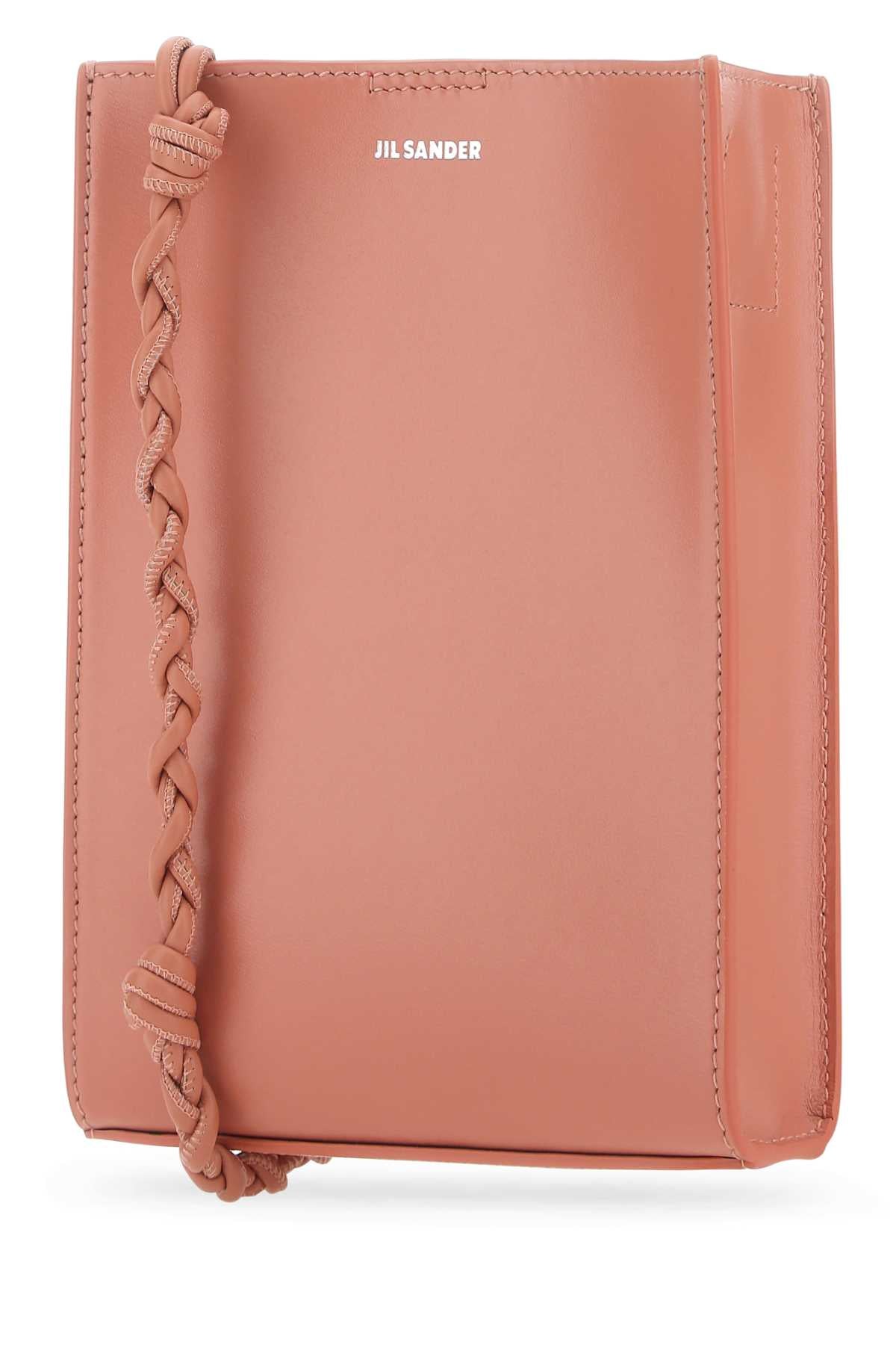 Jil ジルサンダーピンクレザースモールタングルショルダーバッグ - Image 5