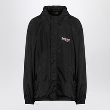 Balenciaga バレンシアガブラックストレッチナイロントップ - Image 5