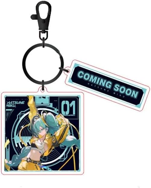 Miku Goods, Lucky Bag, 5-piece Set, Can Badge, Acrylic Stand, Key Chain, Quicksand Ticket, Birthday, Gift, Animation, Moe Goods, Souvenir, Surroundings, Accessories