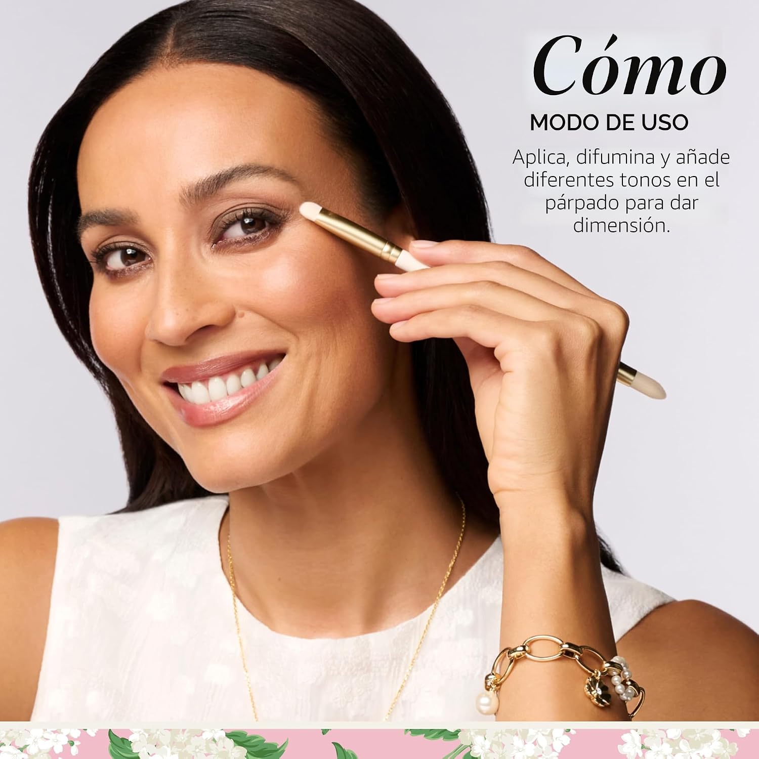 LAURA GELLER NEW YORK Paleta de sombras de ojos de mármol – 16 sombras de ojos horneadas y marmoladas multiacabado en acabados mate y satinado – Edición limitada Draper James Collaboration