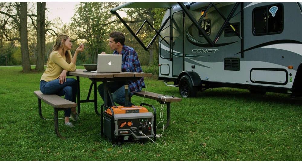 Generac GP3500iO Open Frame RV Ready Inverter Generator - 3500 Starting Watts with PowerRush Technology