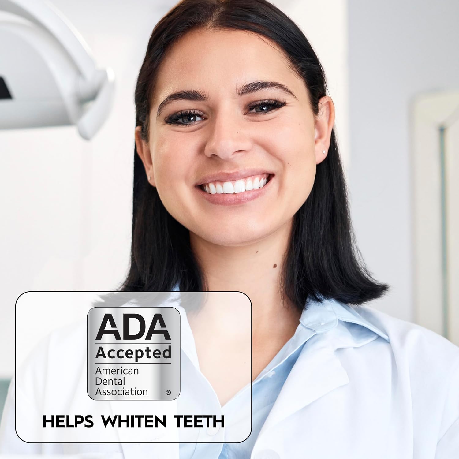 Kit de blanqueamiento dental Crest 3D Whitestrips Sensitive para uso en casa, 18 tratamientos, elimina suavemente manchas de hasta 15 años, Crest Whitestrips, Kit de blanqueamiento dental