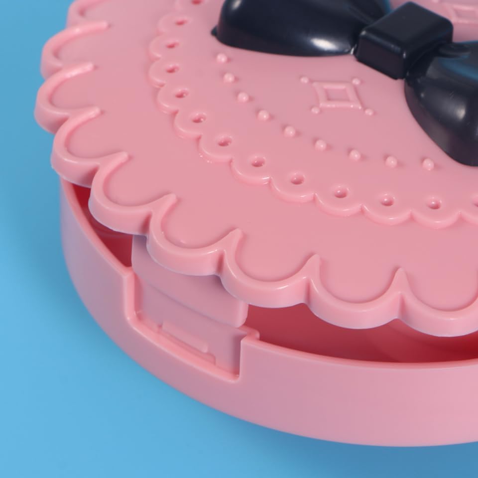 FRCOLOR Eyelash Organizer False Eyelash Acrylic Organizer Eyelash Case Cosmetic Eyelash Box, Pink