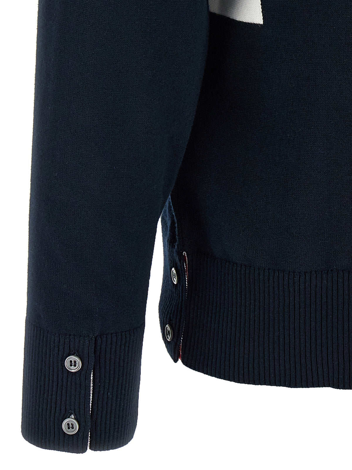 Thom Thom Browne '4 Bar' Sweater - Image 5