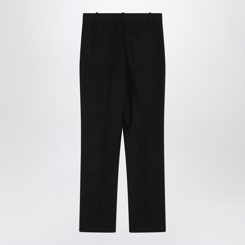 Jacquemus 綿のブレンドのジャックエマスブラックズボン - Image 5
