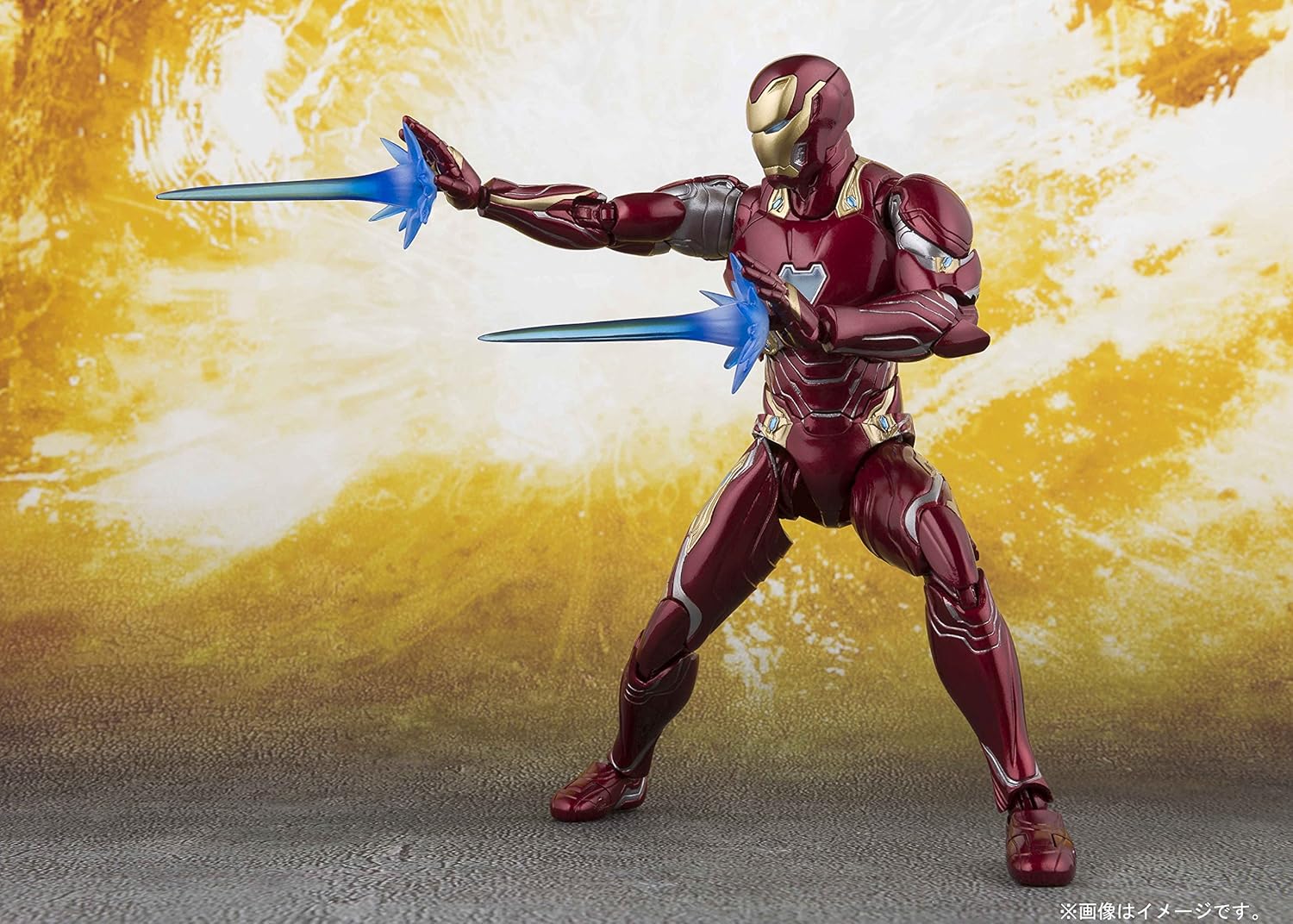 TAMASHII NATIONS S.H.フィギュアーツ アベンジャーズ アイアンマン マーク50 (アベンジャーズ/インフィニティ・ウォー) 約155mm PVC・ABS製 塗装済み可動フィギュア