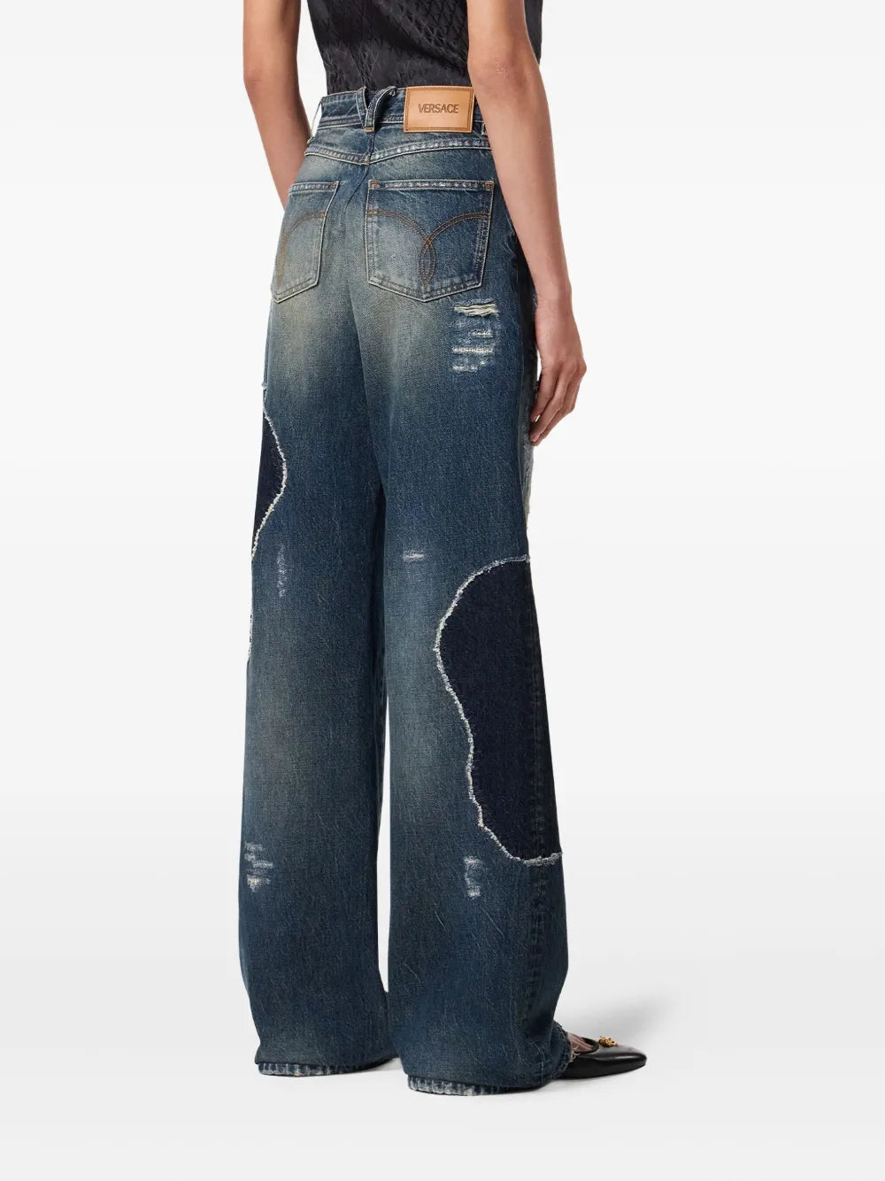 Versace ヴェルサーチの苦しめられたジーンズ - Image 5