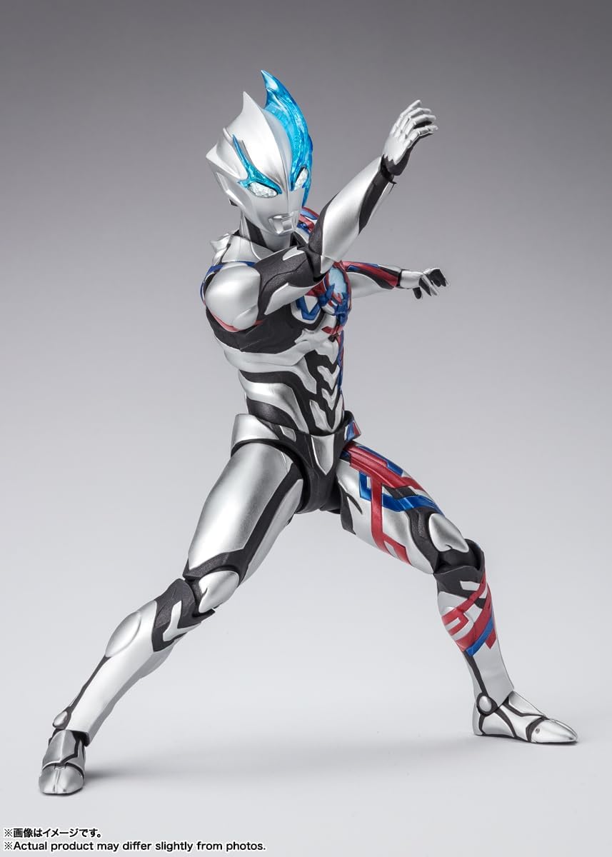 TAMASHII NATIONS S.H. Figuarts Ultraman Blaze, Approx. 5.9 inches (150 mm), ABS & PVC, Pre-painted Articulated Action Figure