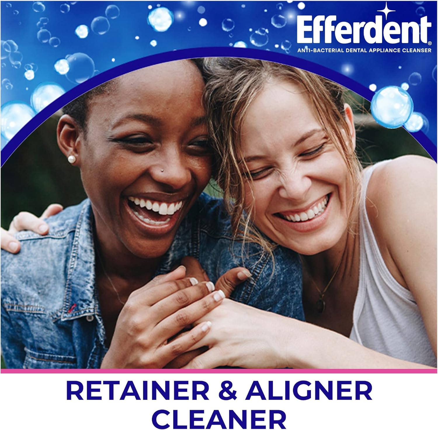 Efferdent - Tabletas de limpieza dental, completamente limpio, 102 tabletas