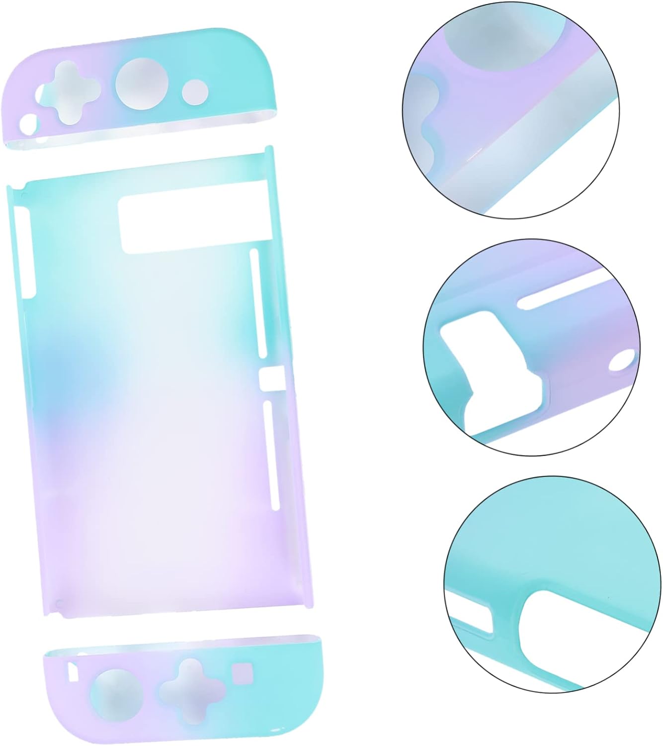 LABRIMP Switch Case Switch Case Switchlite Case Game Stand Game Console Game Console Plastic Game Console Cover PC Green