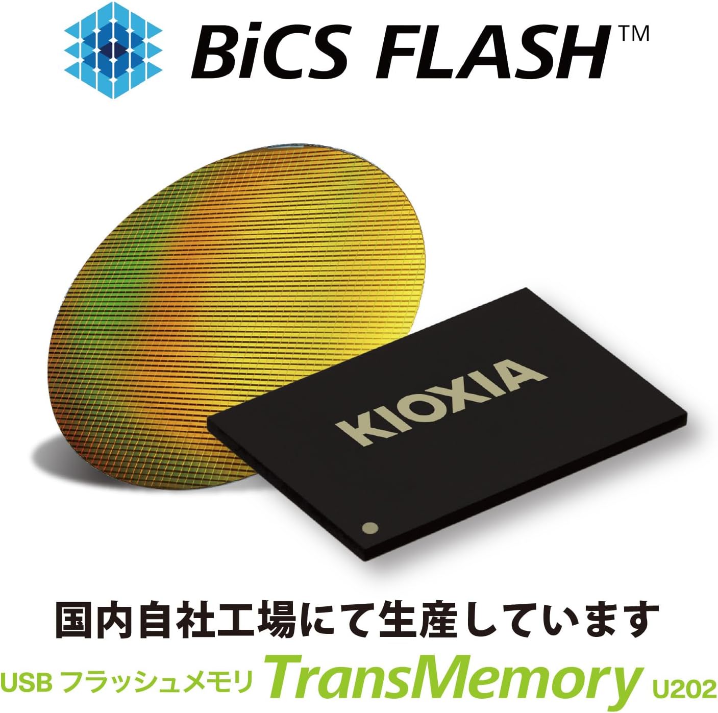 KIOXIA (Formerly Toshiba Memory) KLU202A064GL USB Flash Memory, 64GB USB 2.0, Made in Japan, Authentic Product
