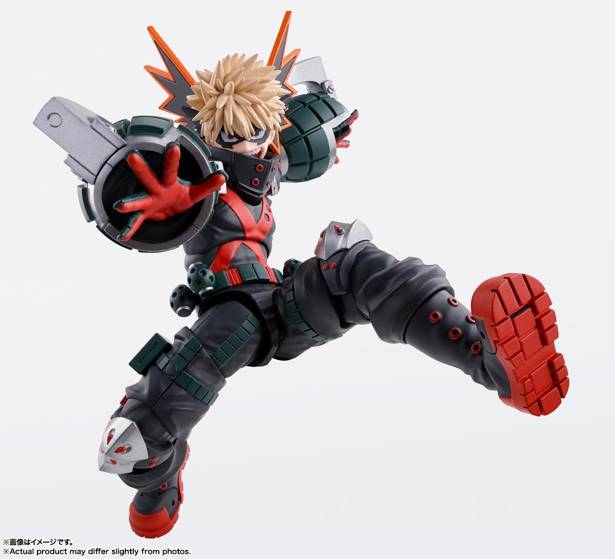 BANDAI SPIRITS S.H. Figuarts My Hero Academia Katsuki Bakugo Approx. 5.7 inches (145 mm), PVC & ABS, Pre-painted Action Figure