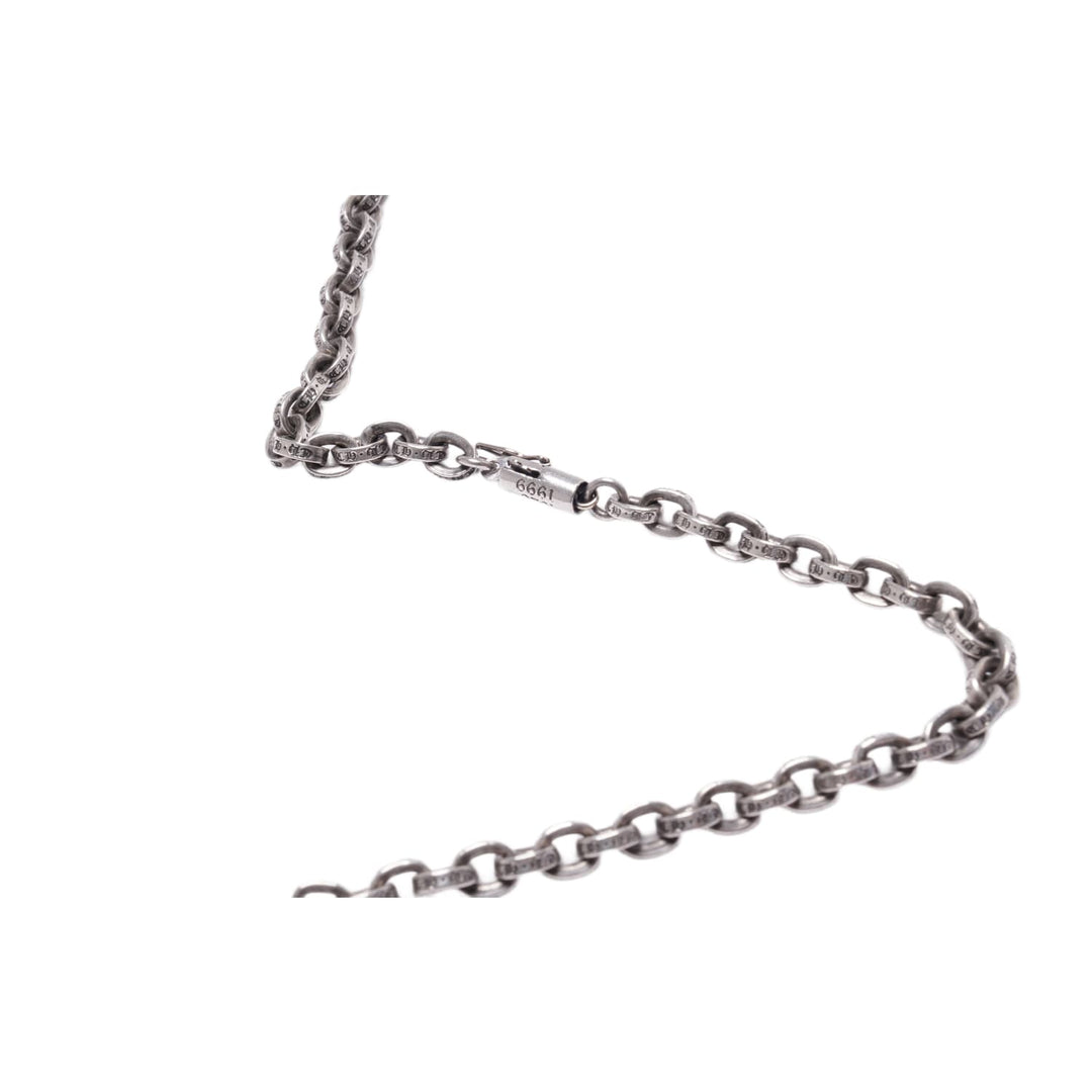 CHROME HEARTS 'BIG DAGGER STAR OF DAVID' PAPER CHAIN NECKLACE