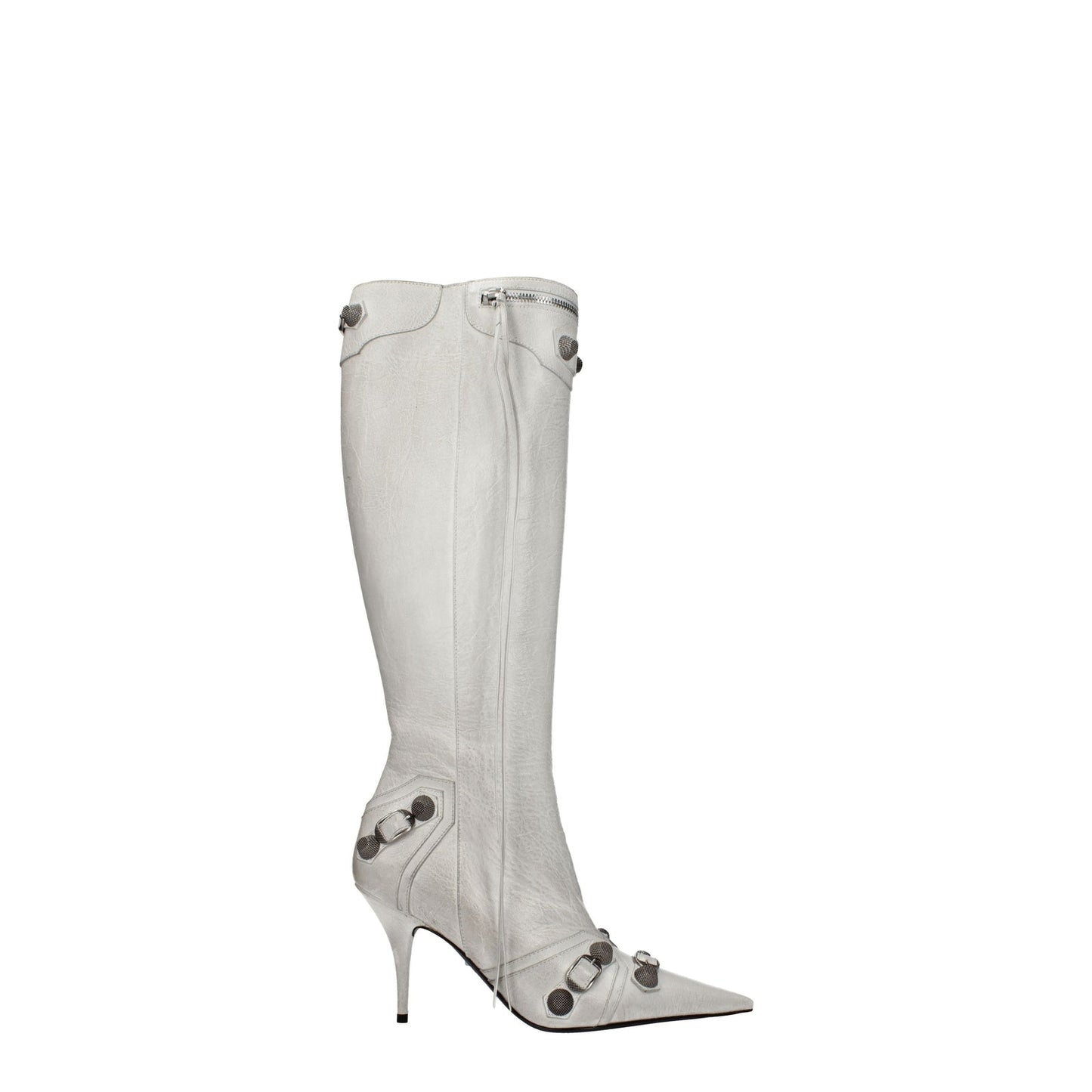 Balenciaga バレンシアガの女性 'S ブーツレザーグレー - Image 5