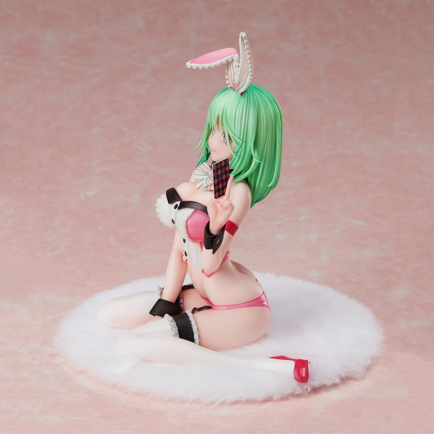 DS Mile Illustration "Pink x Bunny" Non-scale, PVC & ABS, Painted Finished Figure