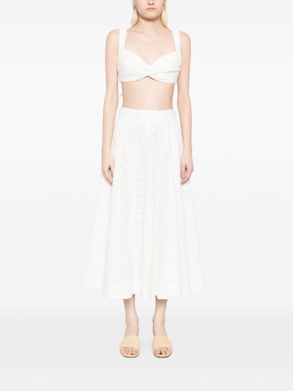 Zimmermann Zimmermann Crush Cotton Bralette - Image 5