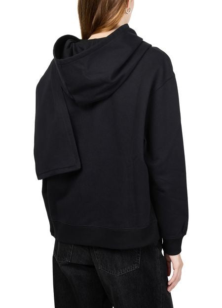 COURREGES Scarf embroidered hoodie - Image 5