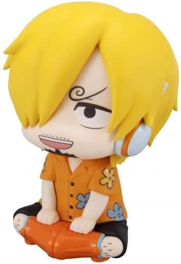 Rukappu ONE PIECE Sanji Miraishima Ver., Approx. 4.3 inches (110 mm), PVC Pre-painted Action Figure