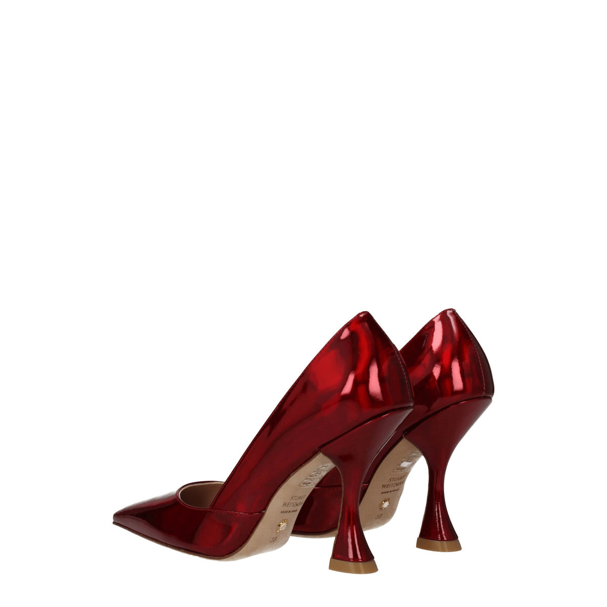 Stuart Stuart WeitzmanDécolletéXCurveWomens Paint Red/Red Stone - Image 5