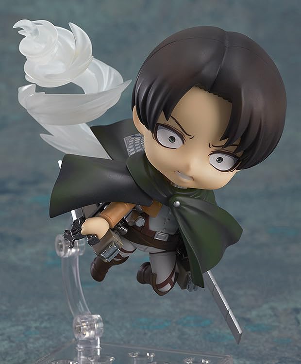 Good Smile Company Nendoroid Attack on Titan Levi, Non-scale, Plastic, Pre-painted Action Figure