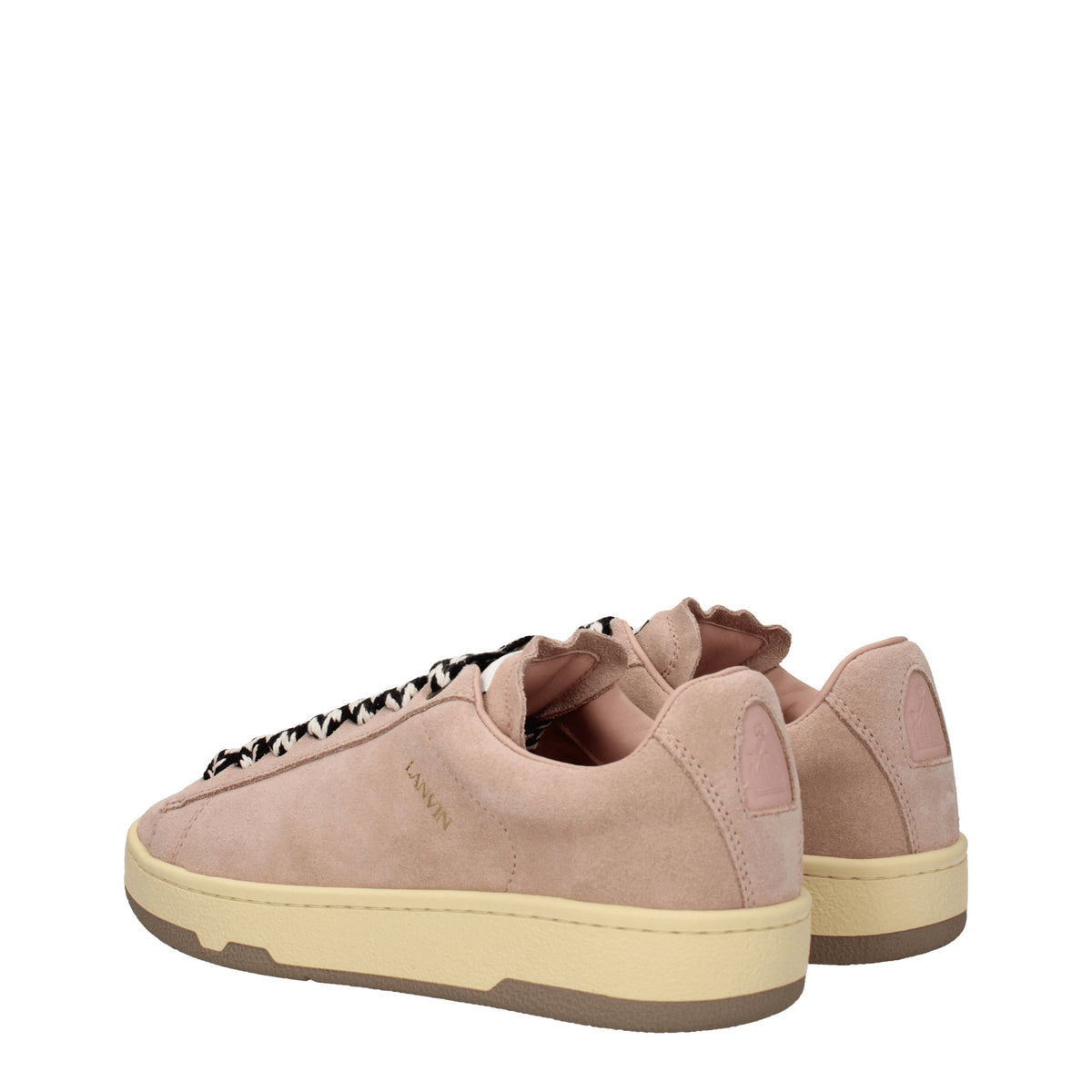 Lanvin Lanvin Sneakers Curb Women Suede Pink - Image 5