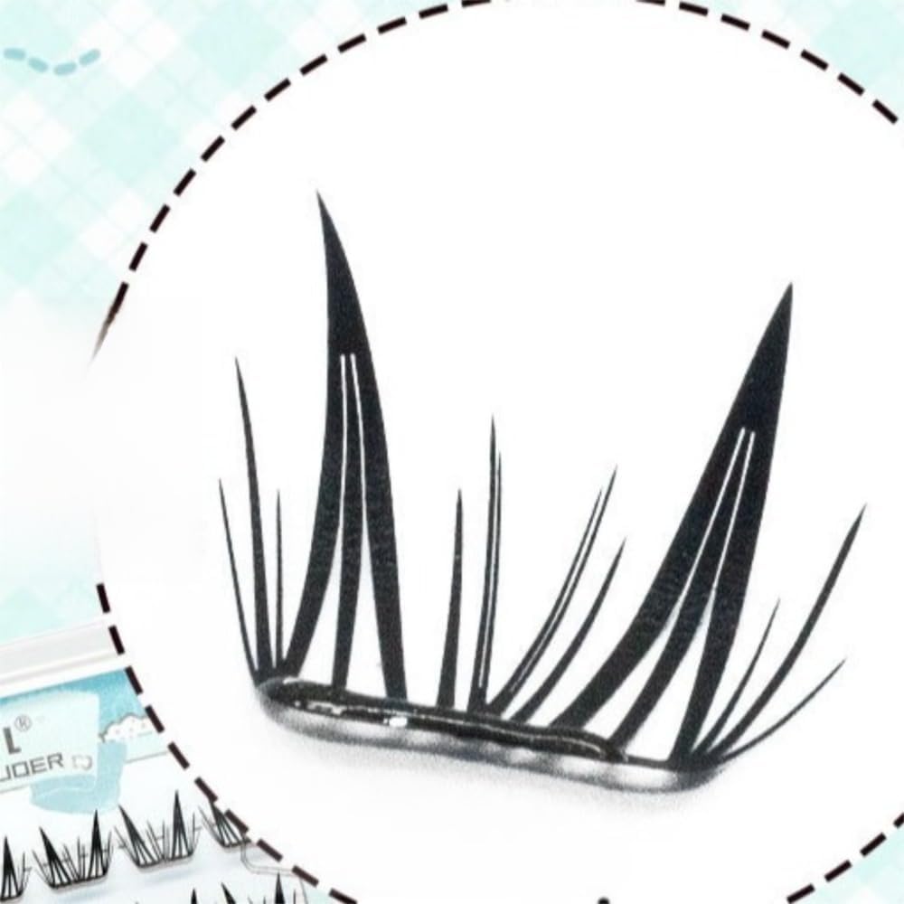 False Eyelashes Natural Curl New Cartoon Eye No Glue False Eyelashes Natural Easy Application Eyelash Extensions Daily Wear