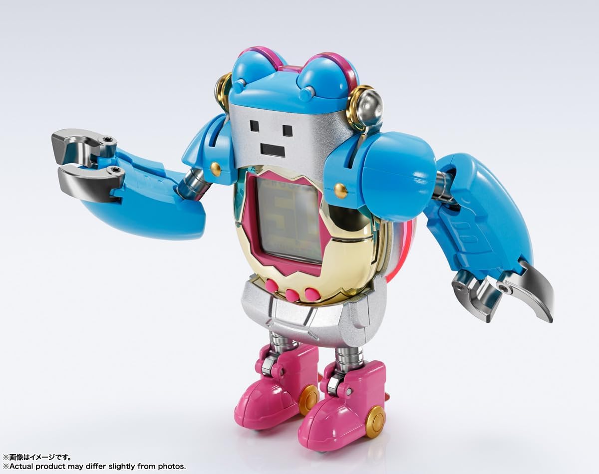 Tamashi Nations Super Alloy Chogokin Tamagotchirobo Approx. 3.9 inches (100 mm), ABS & Diecast, PC & SI, Painted Action Figure