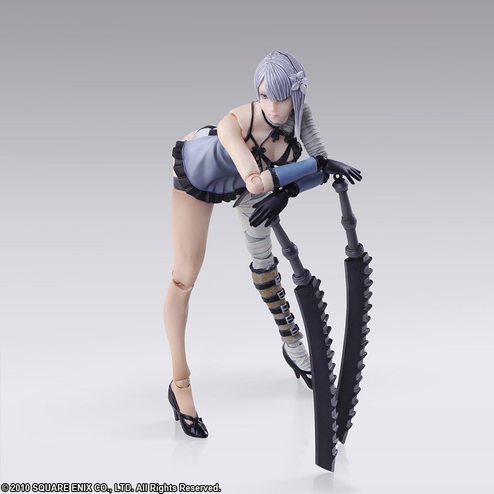 ニーア レプリカント/ゲシュタルト ブリングアーツ カイネ PVC製 塗装済み可動フィギュア
