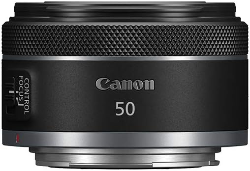 [Renewal] Canon Lens RF50mm F1.8 STM Black Compact (4515C002)