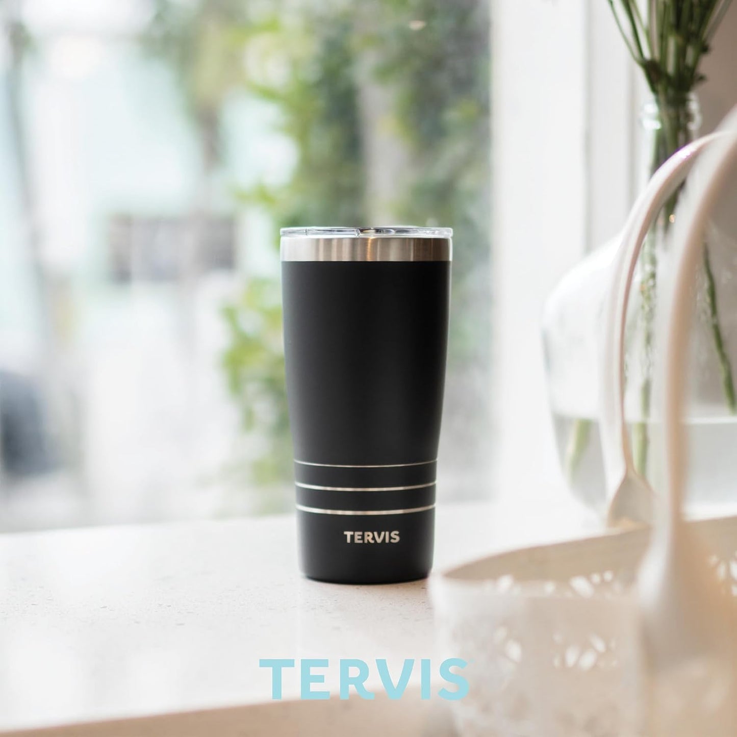 Tervis Traveler Disney - Villanos Retrato Vaso aislado de triple pared para viajes, mantiene las bebidas frías y calientes, 20 onzas, acero inoxidable