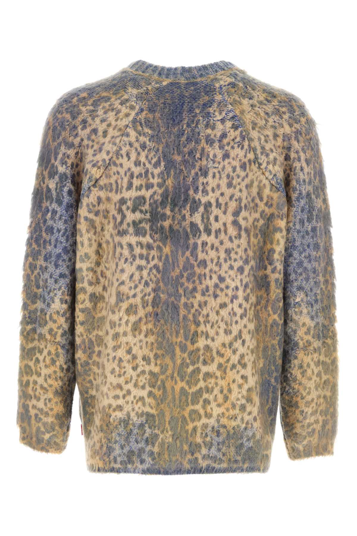 Diesel ディーゼルプリントコットンブレンドカーディガン - Image 5