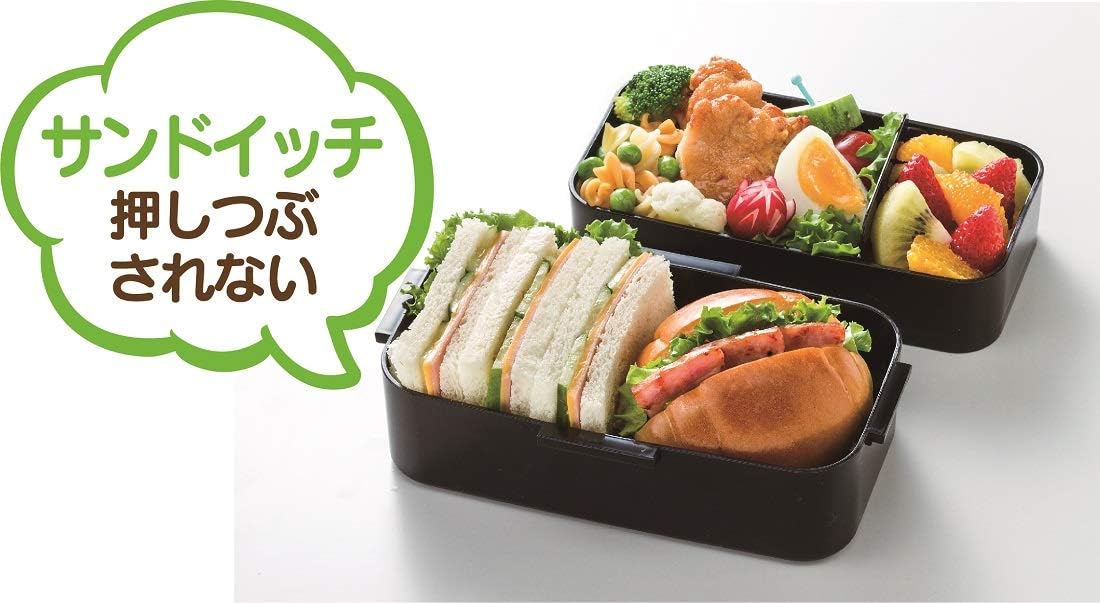 Skater (Skater) Bento Box, Fluffy Serving Lunch Box, 2-Tier, 850ml Large Capacity, Made in Japan, Pokemon PFLW9-A