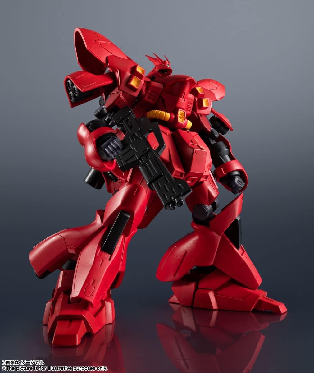 Gundam Universe Mobile Suit Gundam, Char's Counterattack, MSN-04 Sazabi, Approx. 6.1 in (155 mm), ABS & PVC, Pre-painted Action Figure BAS63290