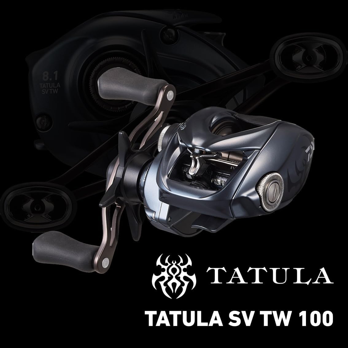 Daiwa 25TATULA Bait Reel SV TW 100 Assorted (2024 Model)
