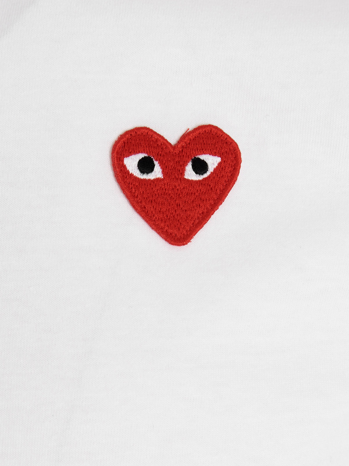 Comme Comme DesGarçonsはロゴパッチTシャツを演奏します - Image 5