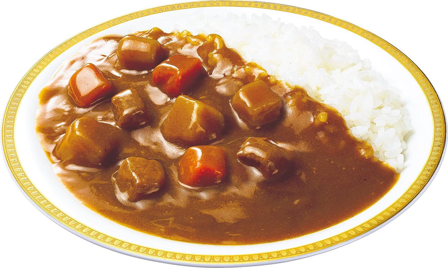 Ezaki Glico Curry Artisans Permanent Curry Artisans That Can Be Eaten Without Warming, Medium Spicy, 3 Meal Packs x 5 Pieces